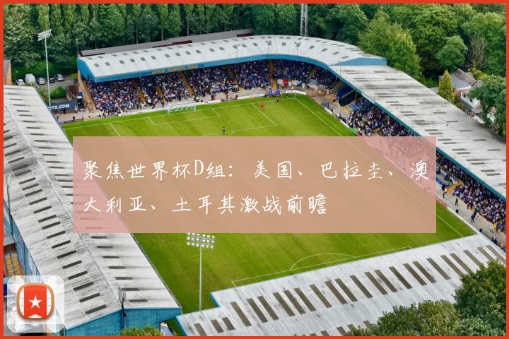 聚焦世界杯D组:美国、巴拉圭、澳大利亚、土耳其激战前瞻